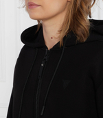 Худи ALLIE SCUBA HOODIE ZIP GUESS ACTIVE - черный(V3RQ11 K7UW2)