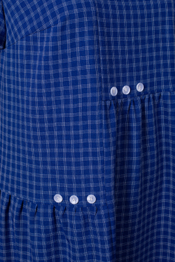 Платье женское 1843ЮП, клетка #259Клв051843ЮП