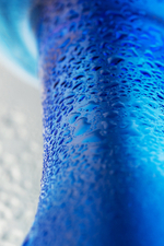 Фаллоимитатор анальный Sexus Glass стеклянный синий 13,5 см