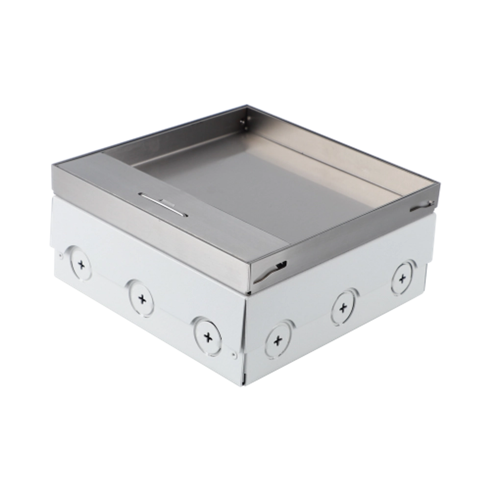 Лючок в пол 12 мод. (6 мод. 45х45 мм.) верт. установка