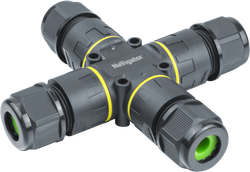 Коннектор Navigator 95 828 NTB-X03-3P-IP68 X-образный 3PIN