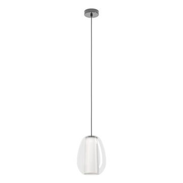 Светодиодный подвес с регулировкой цветовой температуры LED 1,6W/7W 2200К-6500K 390457 никель чёрный/белый Menorca Eglo