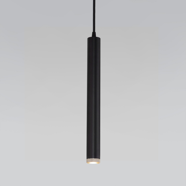 Светильник подвесной светодиодный Lead 7W 4200K чёрный 50245 LED
