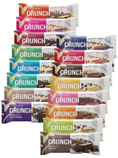 BootyBar Crunch 60g, Протеиновый батончик 1 шт