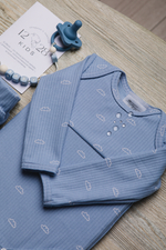 Боди АкваСтоп 12.28kids с дл. рукавом, Облачка