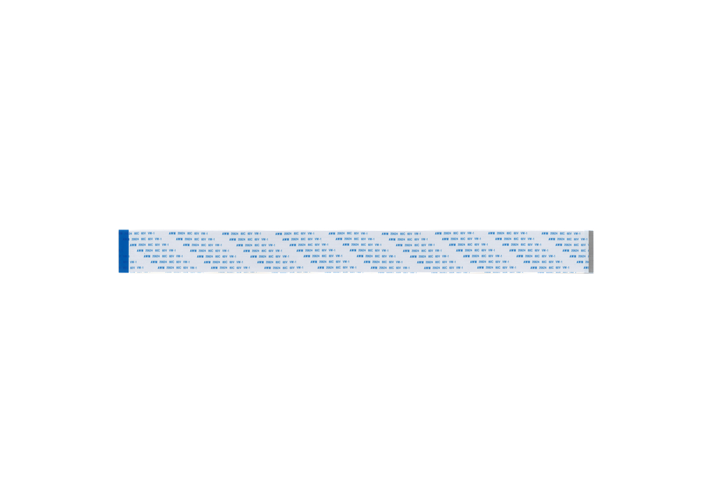Шлейф 50 pin, 15 см, шаг 0.5 мм FFC, обратный Б