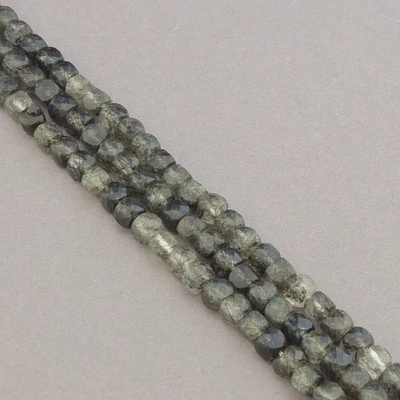 Нитка Волосатик 39 см. (Без замка) - Серая