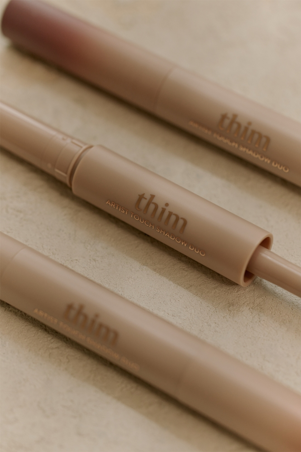 thim Artist Touch Shadow Duo - Тени для век в карандаше двойные оттенок 04 Capuccino, 1 g