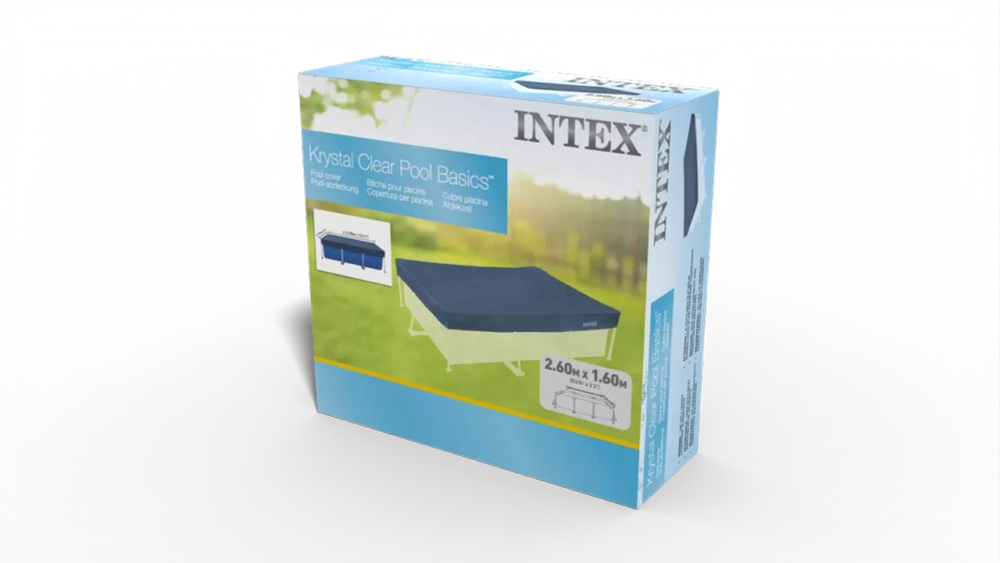 Тент для каркасного бассейна Intex 260x160 см, 28036