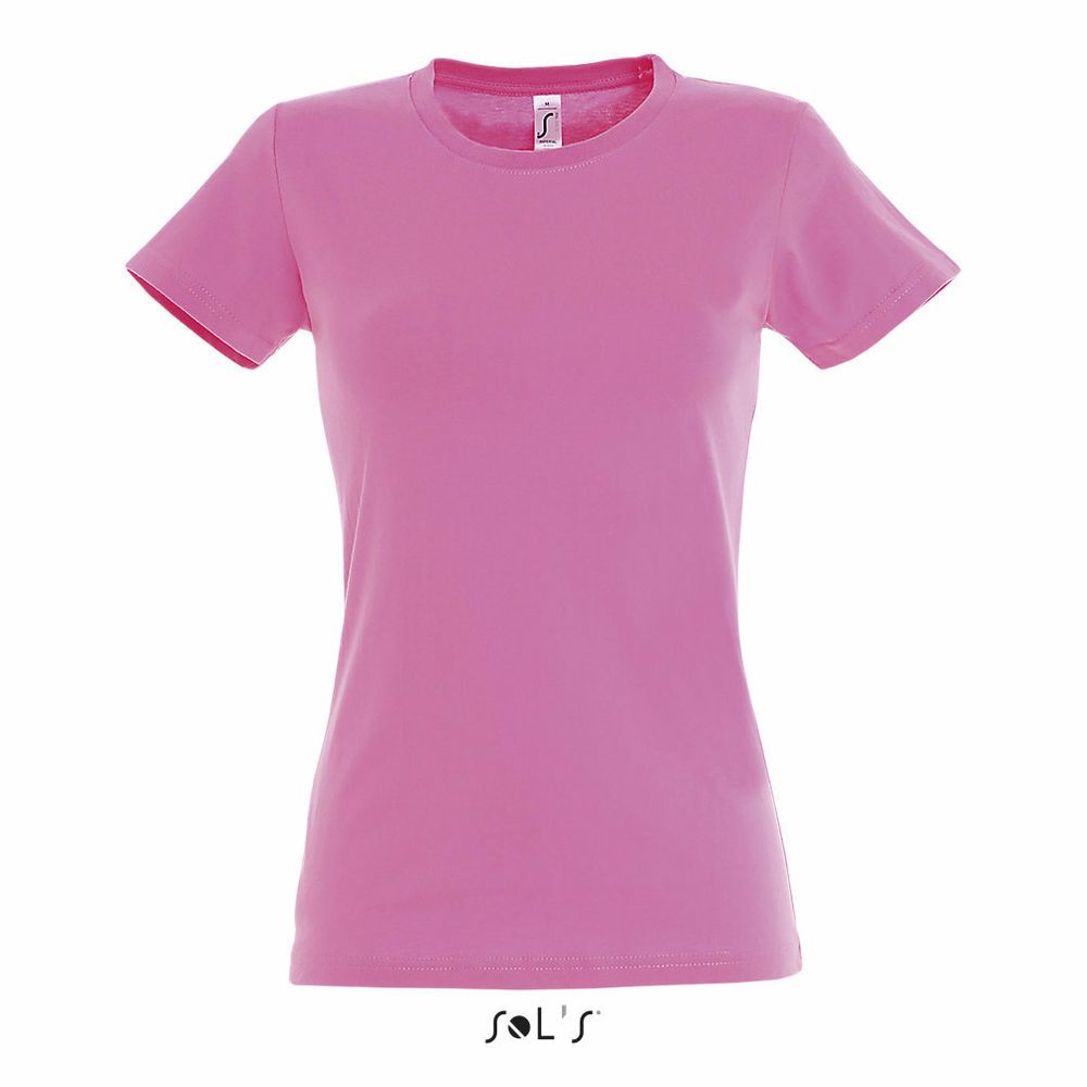 Футболка Imperial женская 100% хлопок Розовый  L