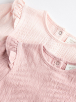 Боди с длинным рукавом для малышей Next Q95-115, Розовый