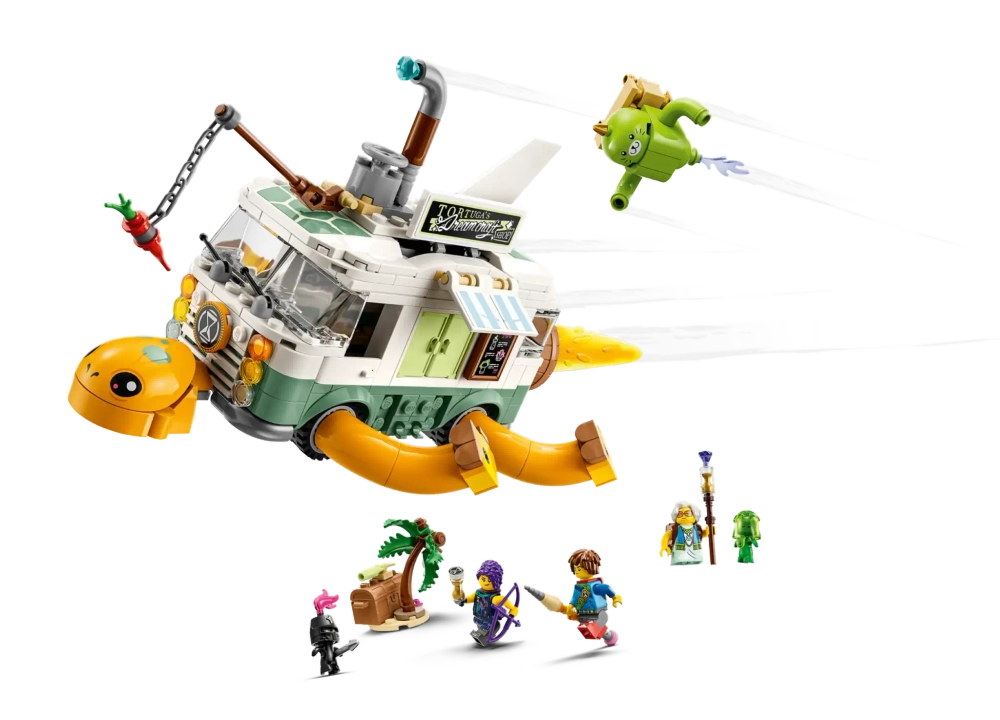Конструктор LEGO DREAMZzz 71456 Черепаший фургончик миссис Кастильо