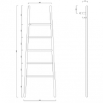 Полотенцесушитель электрический ABBER Treppe AH4705MB черный матовый