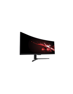 Монитор 49"    ACER  Nitro EI491CRPbmiiipx, VA, DisplayHDR 400, 3840x1080, DP Overclock:144Hz, HDMI:120Hz, 4ms, 178°/178°, 400nits, 3000:1, 2xHDMI + DP + Колонки  3Wx2