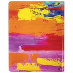 Тетрадь на кольцах А5 (180х220 мм), 80 л., под кожу, BRAUBERG VISTA, "Colors", 112129