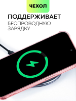 Чехол BROSCORP для Apple iPhone 15 Pro (арт.IP15PRO-HARD-TPU-POCKET-RED )
