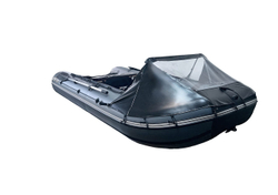 Лодки ПВХ ДИКИЙ 380 НДНД с тентом с окном