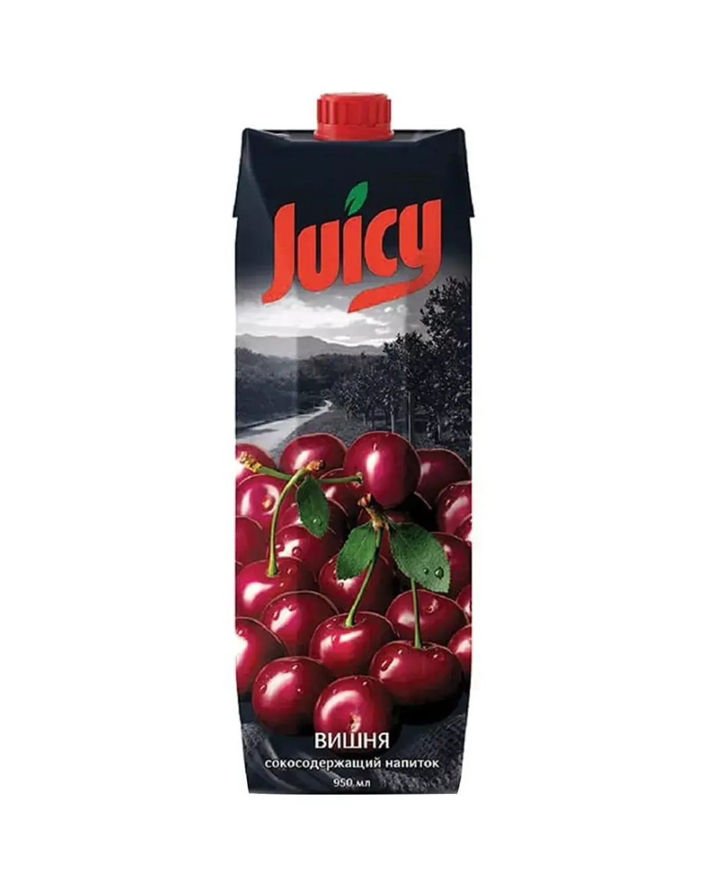Juicy Вишня сок 0,95 л.