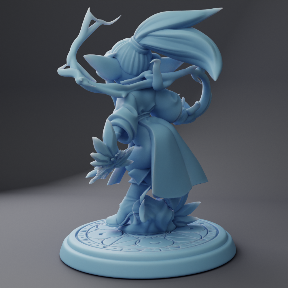 Миниатюры Девушки гоблины 32мм 75мм 100мм goblin girl
