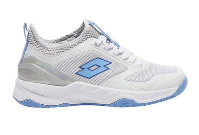 Женские Кроссовки теннисные Lotto Mirage 200 SPD - all white/cornflower