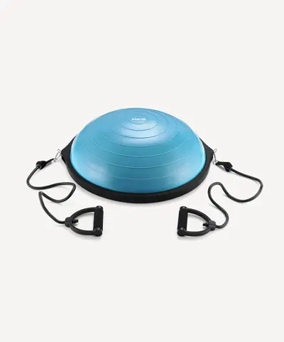 Полусфера STARFIT "BOSU" GB-502 с эспандерами, с насосом, синий