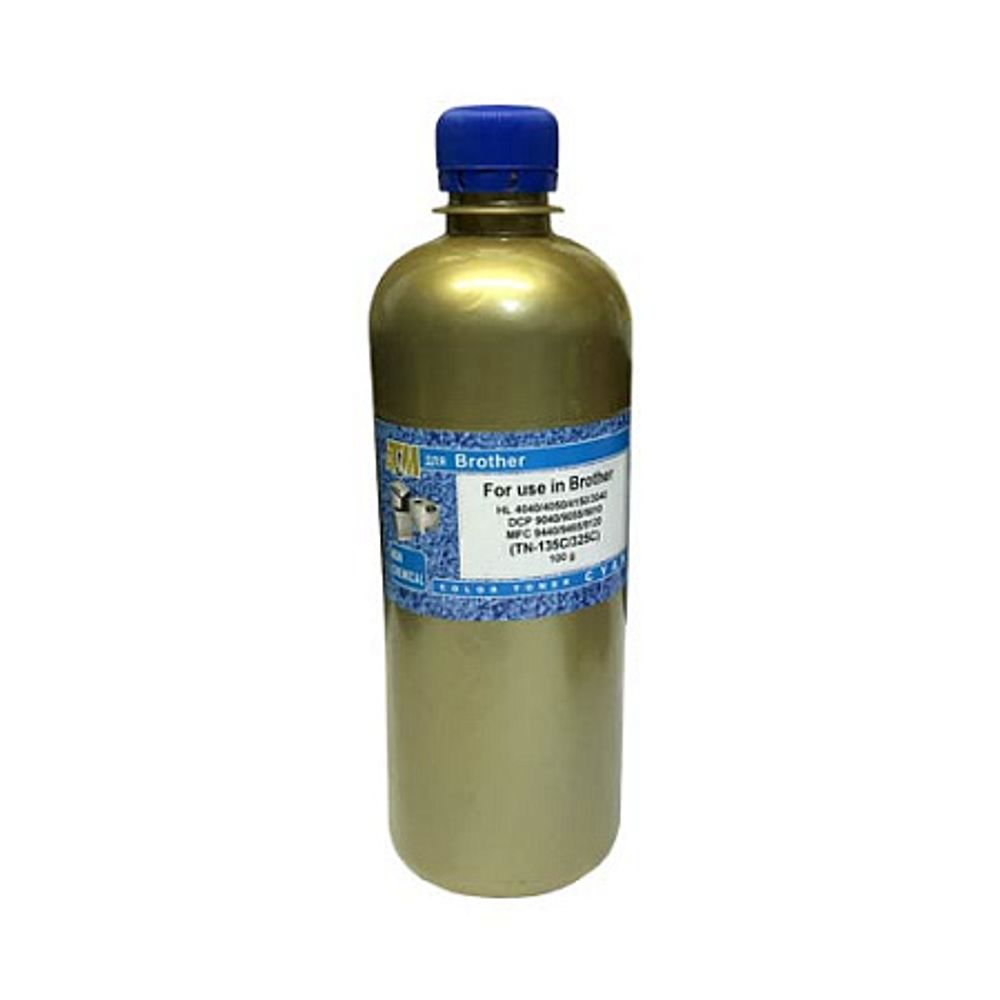 Тонер для BROTHER HL-4040/3040, DCP-9040/9010, MFC-9440/9120 (TN-135C/325C) 100гр, голубой, NonChem TOMOEGAWA Gold ATM