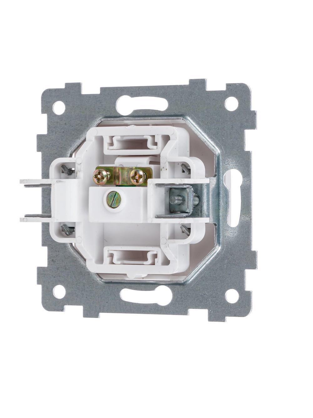 "Аксиома" Механизм розетки низковольтной ПК/ПК 2 гнезда скр.уст. РК2-466 антрацит