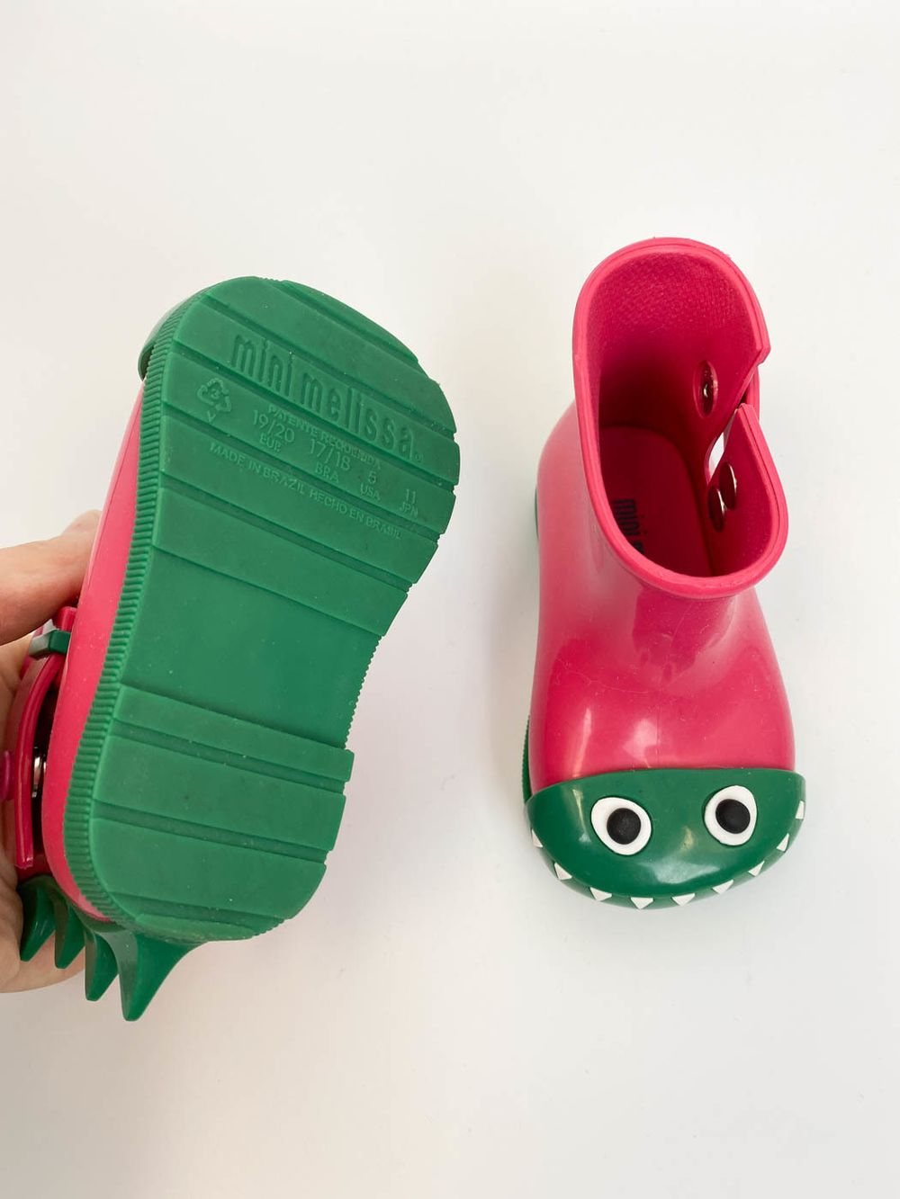 Новые сапоги Mini Melissa, 19