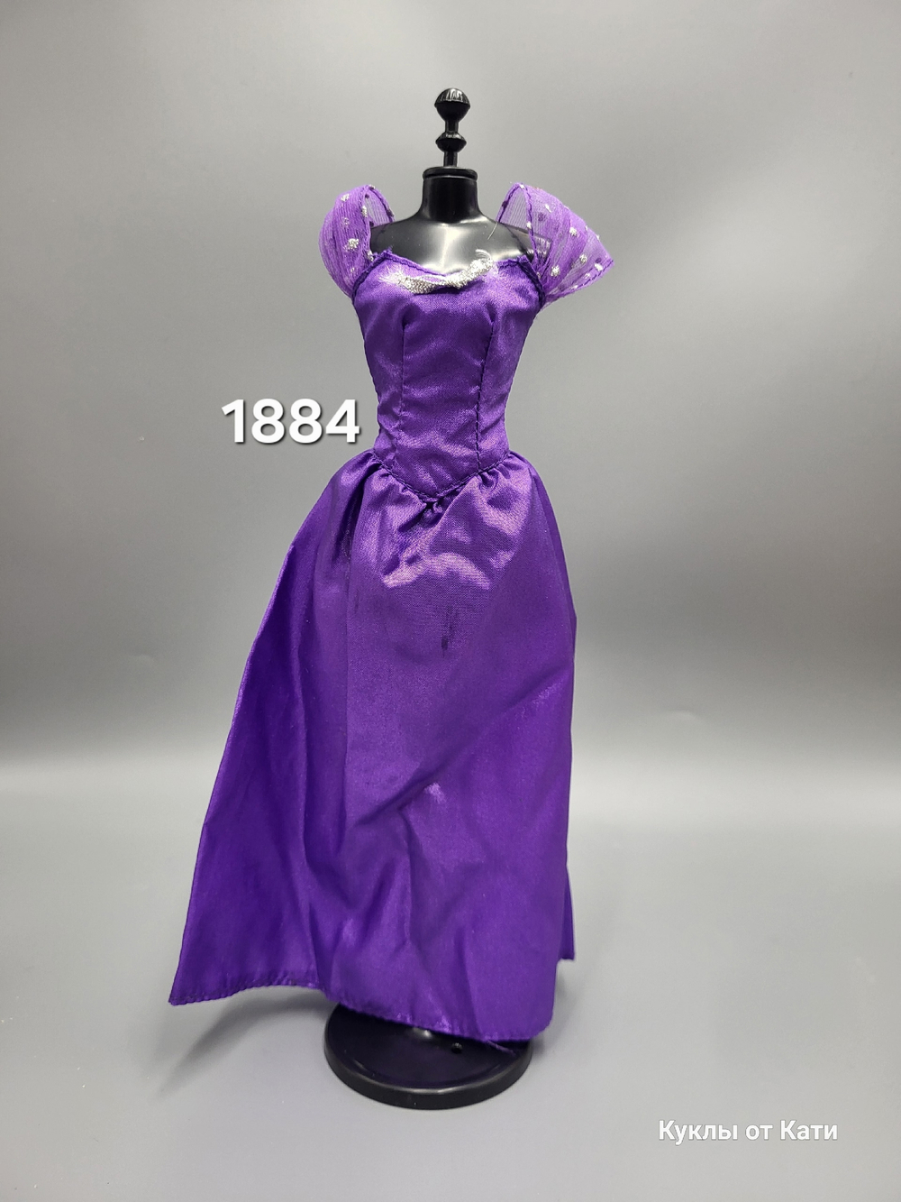 Одежда для куклы Барби винтаж платье 1884