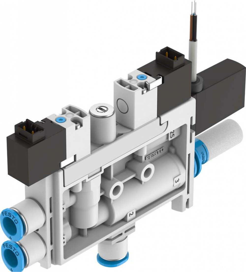 Генератор вакуума Festo OVEL-7-H-15-PQ-VQ4-UA-C-A-B2PNLK-H3
