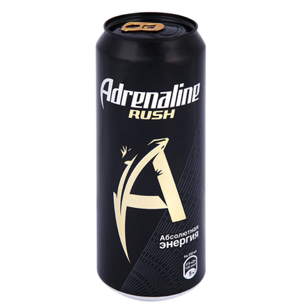 Энергетический напиток Adrenaline 0.449 л ж/б