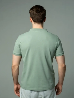 Футболка поло с коротким рукавом хлопок