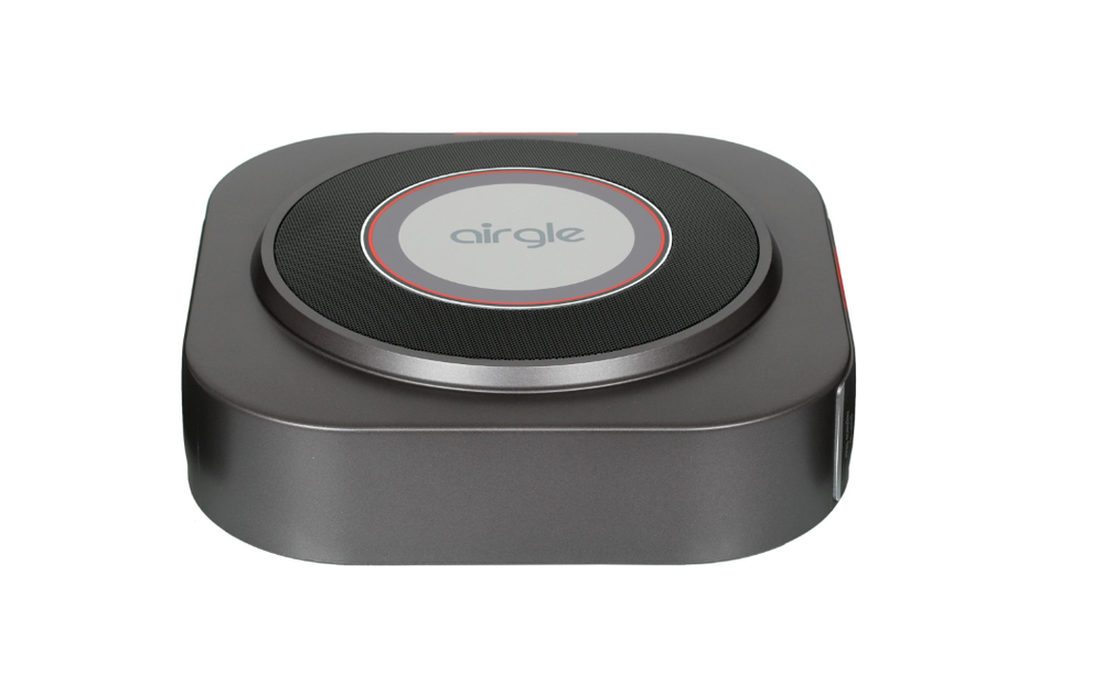 Очиститель воздуха Airgle AG25, для автомобиля, настольный, 8Вт, HEPA фильтр, черный
