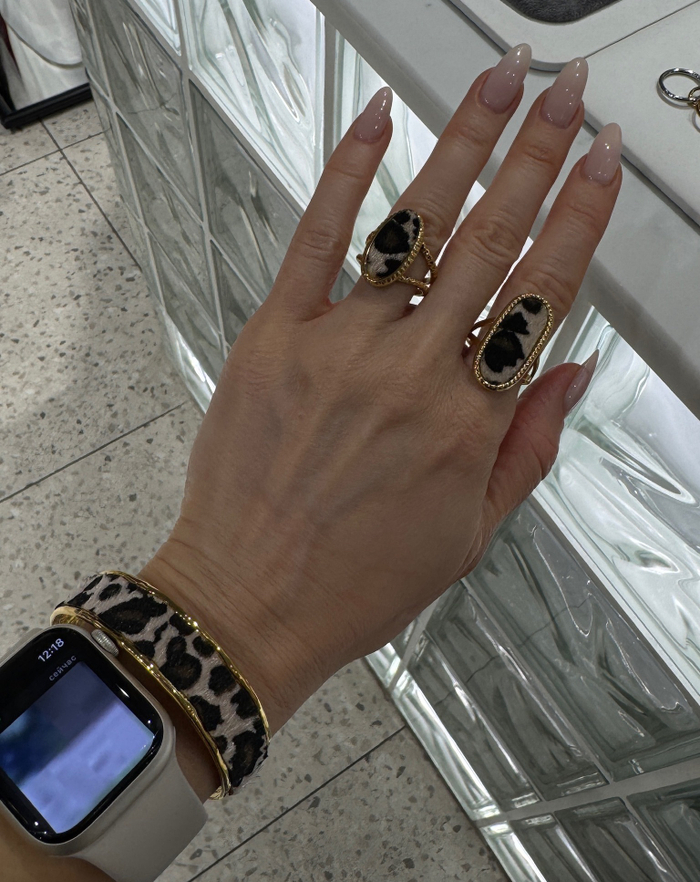 Браслет Leopard в золоте