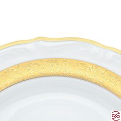 Набор тарелок Repast Матовая полоса Мария-тереза 25 см (6 шт)