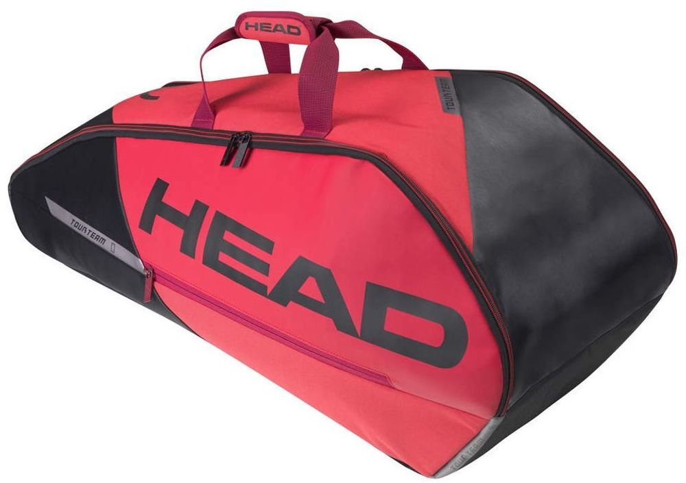 Сумка теннисная Head Tour Team 6R - black/red