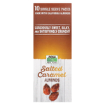 NOW Foods, Миндаль с соленой карамелью, 10 порционных пакетиков, 35 г (1,25 унции)