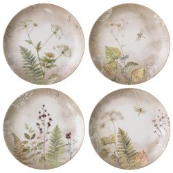 НАБОР ПОСУДЫ ОБЕДЕННЫЙ BRONCO GRASSLAND НА 4 ПЕР. 12 ПР.: 25,5 СМ, 20,5 СМ, 18 СМ