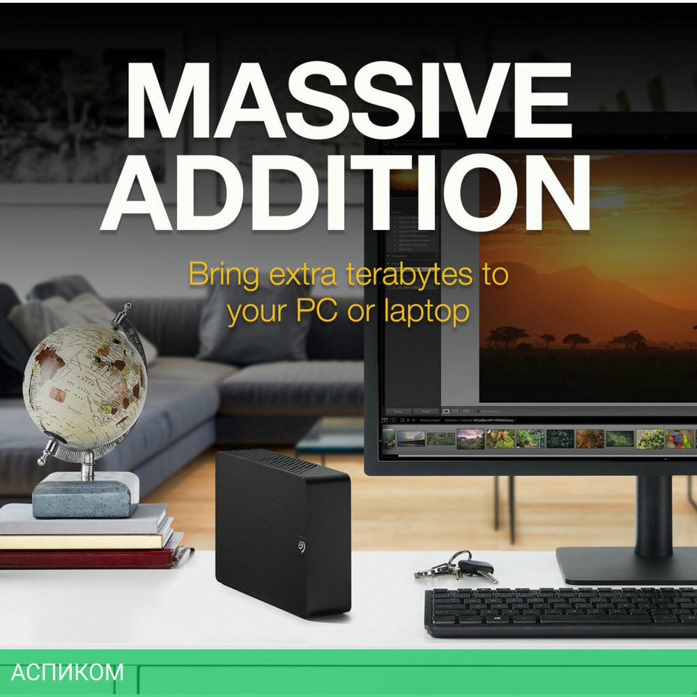 Внешний накопитель Seagate Expansion 12TB (STKP12000400)