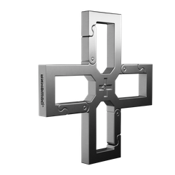 CROSS grey carabiner