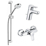 Набор смесителей Kludi Pure&Easy 378450565 хром