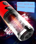 Мастурбатор с ротационным механизмом YU JI CUP (Цвет: красный)