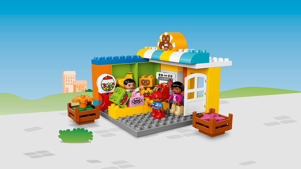 LEGO Duplo: Городская площадь 10836 — Neighborhood — Лего Дупло