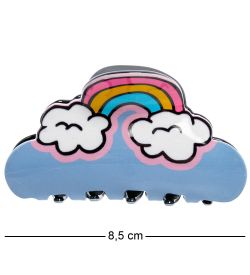 MR- 22 Заколка-краб для волос «Радуга» Mark Rita