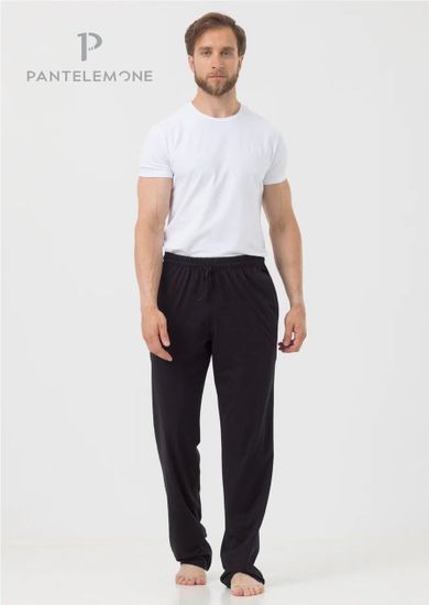 Брюки мужские для больших мужчин Pantelemone PDBB-021, черный