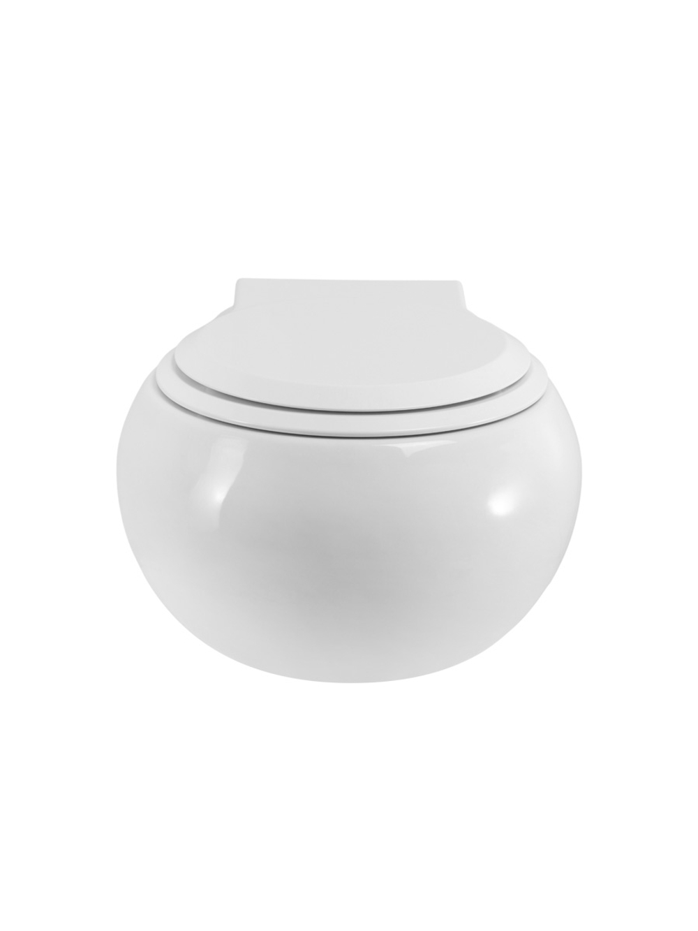 Унитаз подвесной безободковый с сиденьем и смывом TORNADO CEZARES GRANDE-TOR CZR-308-TH-TOR/SC