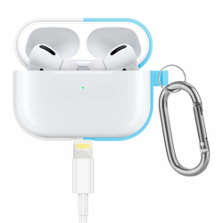 Чехол КАРТОФАН для Apple AirPods Pro (арт. AIRPRO-SLIM-SILICON-01-NIGHTGLOW)