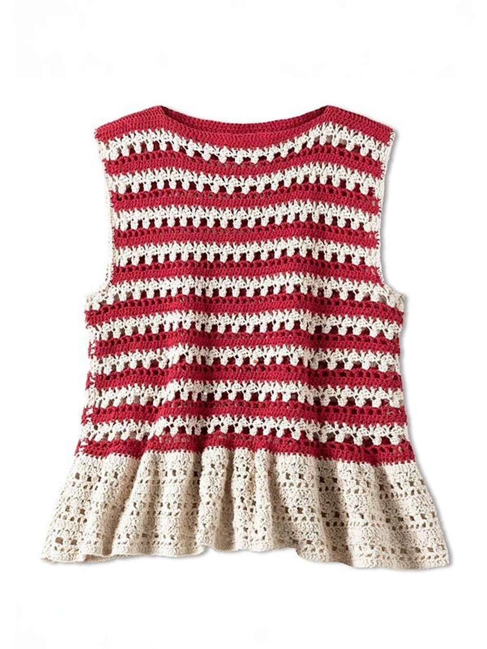 Топ крючком с воланом "Setapura"