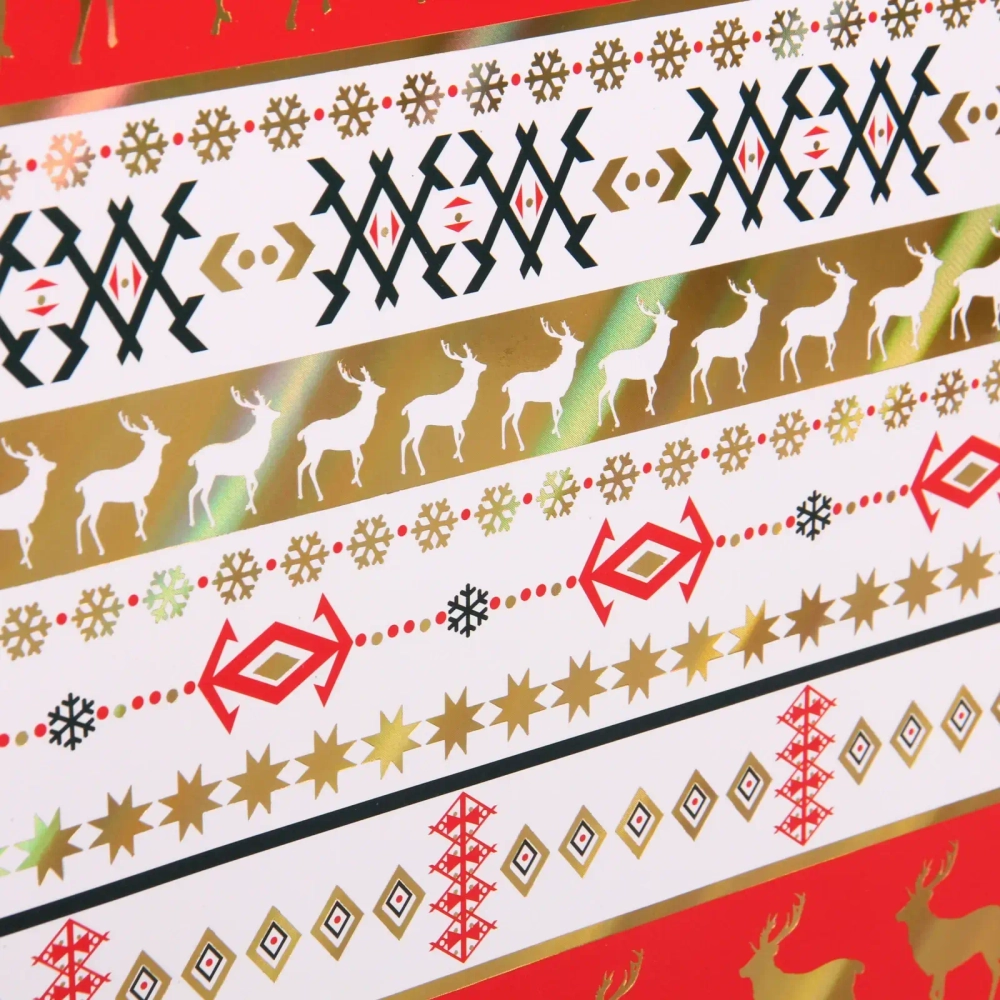 Пакет подарочный «Зимние узоры» 31*42*12 см, микс