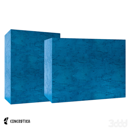 Кашпо DEVIDER COBALT BLUE 60 x 35 x 80